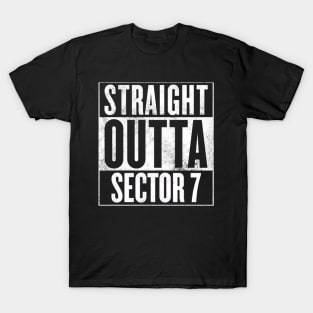 Straight Outta Sector 7 - Final Fantasy VII T-Shirt